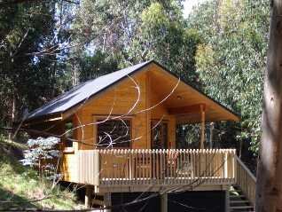 bush chalet at five star bed & breakfast self-contained Abel Tasman