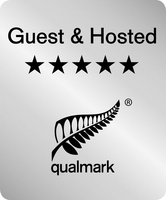 Qualmark 5 Star - exceptional, amongst the best in New Zealand - LUXURY ACCOMMODATION - Dinner Bed & Breakfast